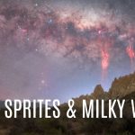 This Could Be the First Documented Timelapse of Red Sprites and Milky Way timelapse