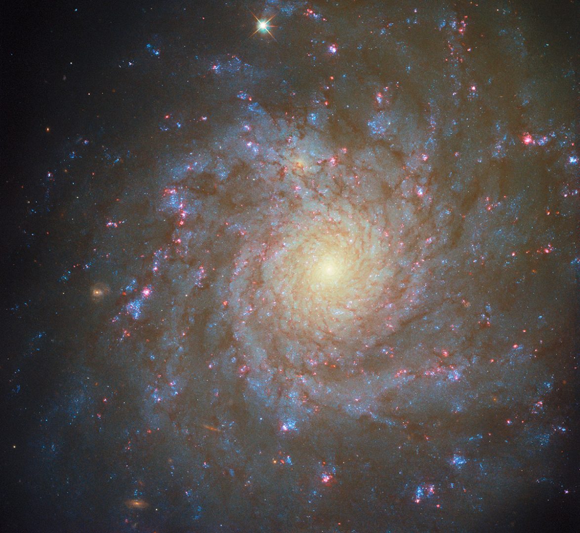 Hubble Space Telescope's new portrait of NGC 4571. Credit: ESA/Hubble & NASA, F. Belfiore, J. Lee and the PHANGS-HST Team