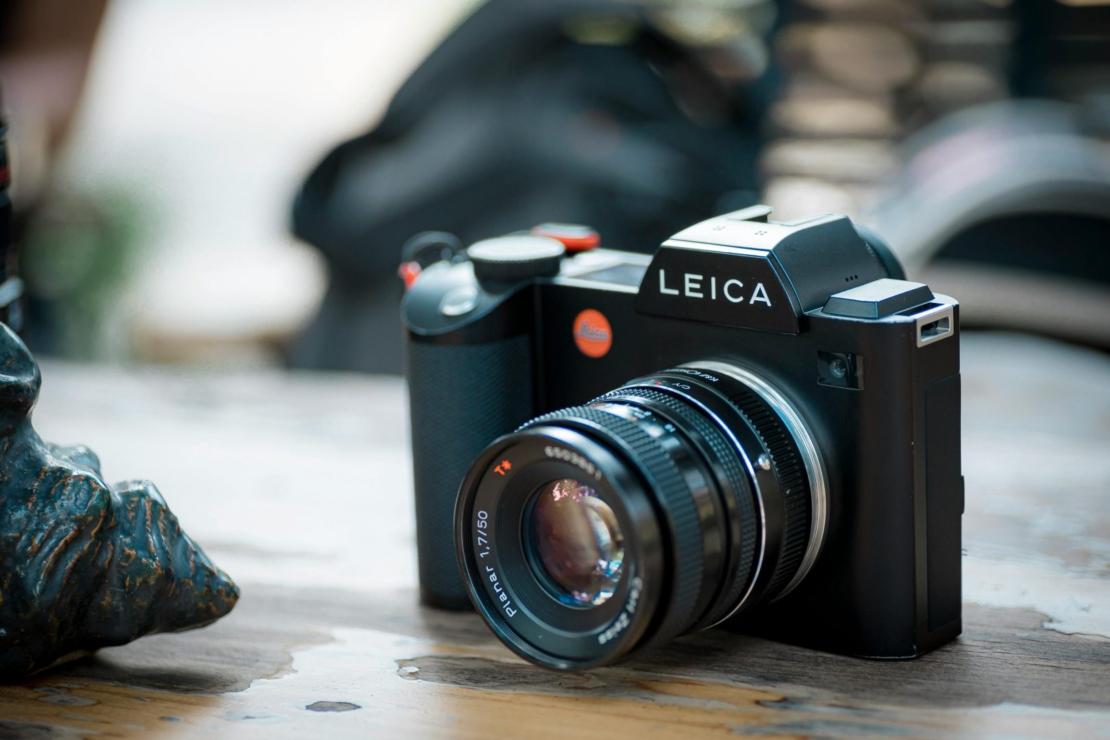 A Leica camera