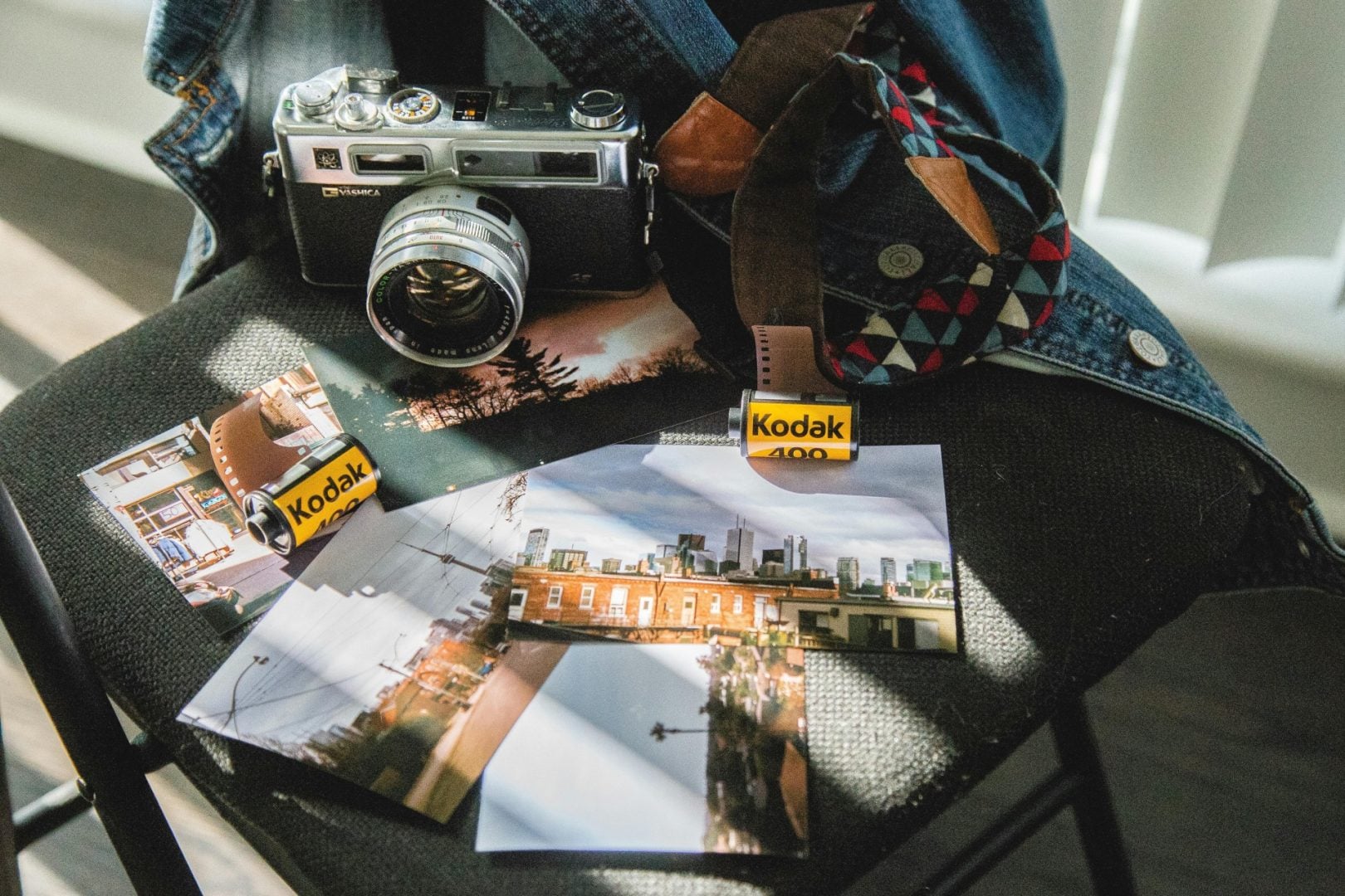A film camera 