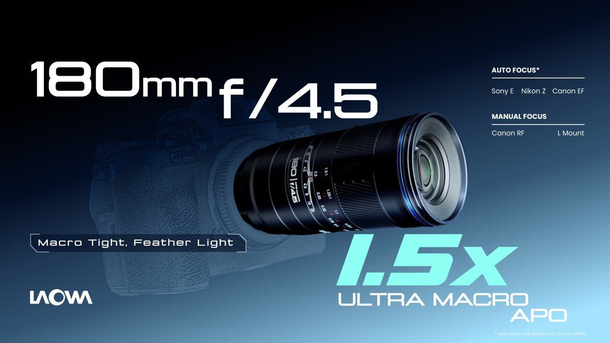 Laowa 180mm Macro Lens Firmware Update