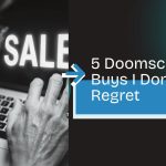 Man by computer with Sale written on the screen.