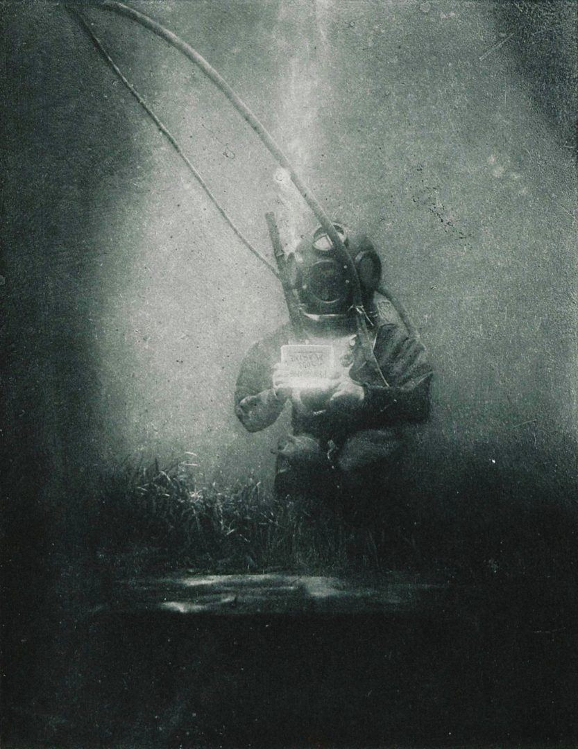 Boutan’s underwater photo. Source: Wikimedia Commons
