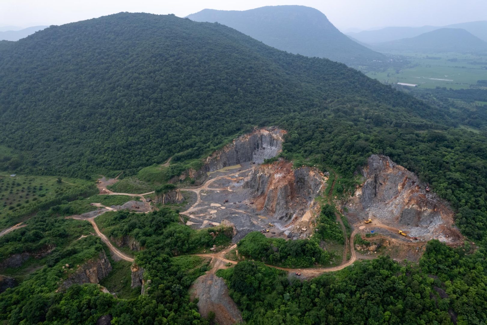 mining and deforestation in mountain landscapes
