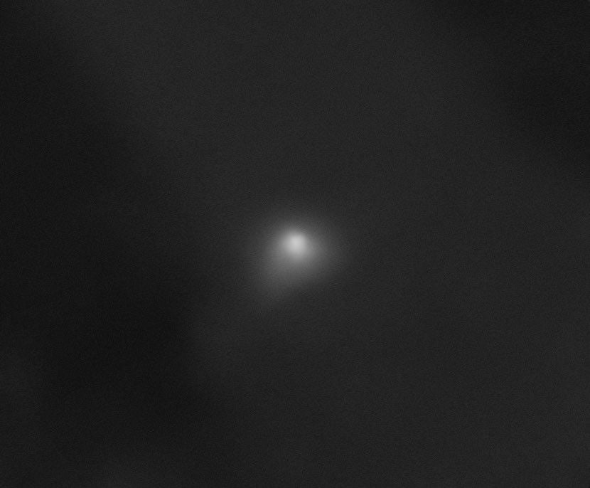 NASA's Mars Reconnaissance Orbit captured this image of interstellar comet 3I/ATLAS on Oct. 2, 2025. Credit: NASA/JPL-CalTech/University of Arizona