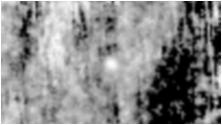 The fuzzy orb at the centre is interstellar comet 3I/ATLAS, as captured by the STEREO-A spacecraft. Credit: NASA/Lowell Observatory/Qicheng Zhang