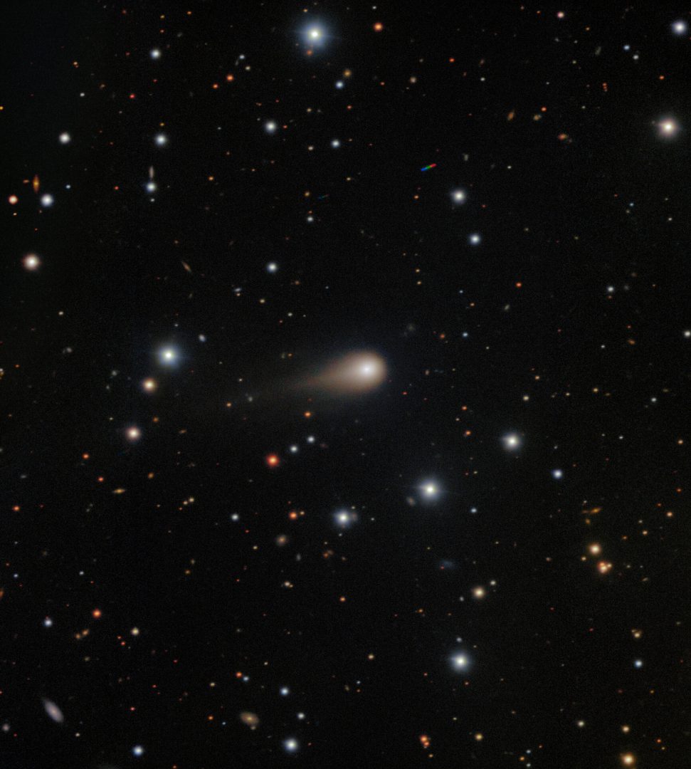 Earlier observation of interstellar Comet 3I/ATLAS by the Gemini Multi-Object Spectrograph (GMOS) on Gemini South at Cerro Pachón in Chile. Credit: International Gemini Observatory/NOIRLab/NSF/AURA/Shadow the Scientist Image Processing: J. Miller & M. Rodriguez (International Gemini Observatory/NSF NOIRLab), T.A. Rector (University of Alaska Anchorage/NSF NOIRLab), M. Zamani (NSF NOIRLab)