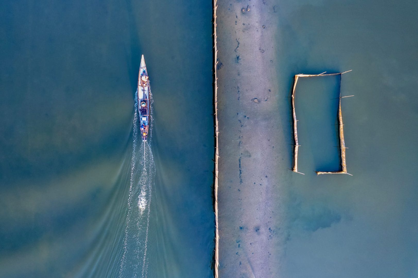 aerial boat