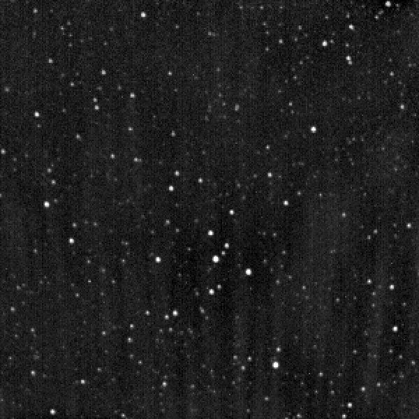 Europa Clipper's image of Uranus, captured with its star tracker camera. Credit: NASA/JPL-Caltech