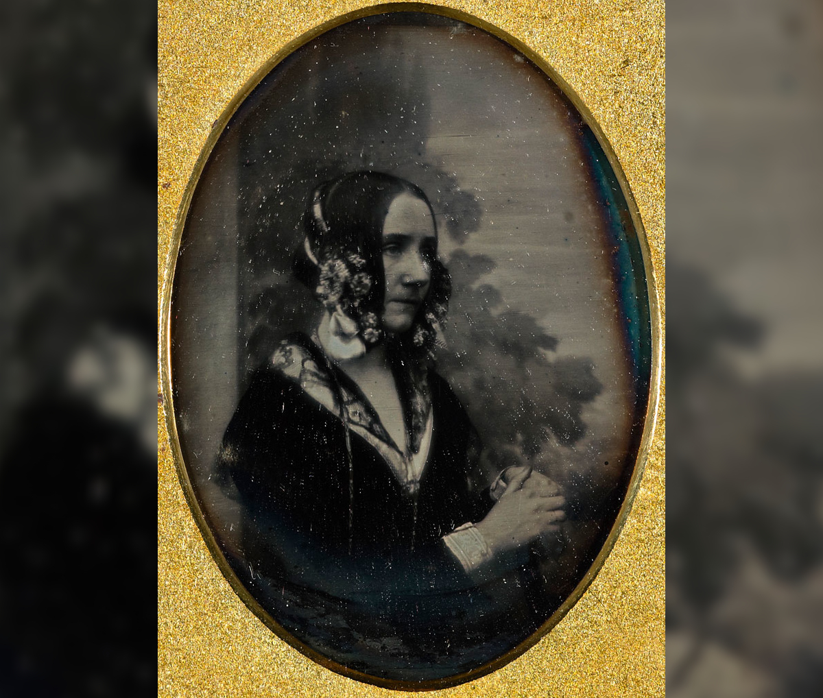 A rare daguerreotype by Antoine Claudet of Ada Lovelace.