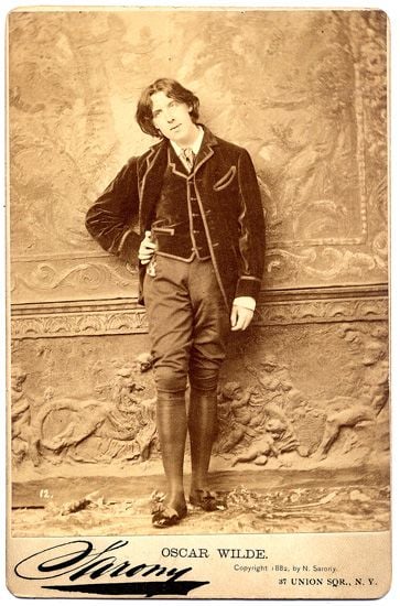 Oscar Wilde rare photo