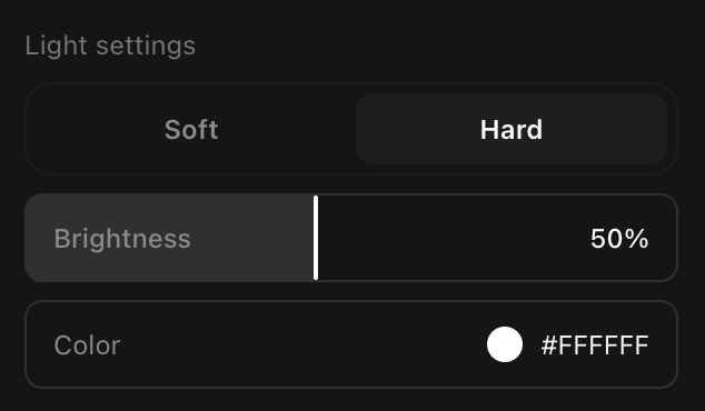 AI adjust photo lighting