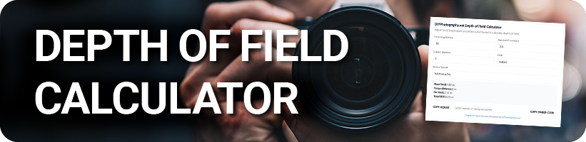 Free Depth of Field Calculator