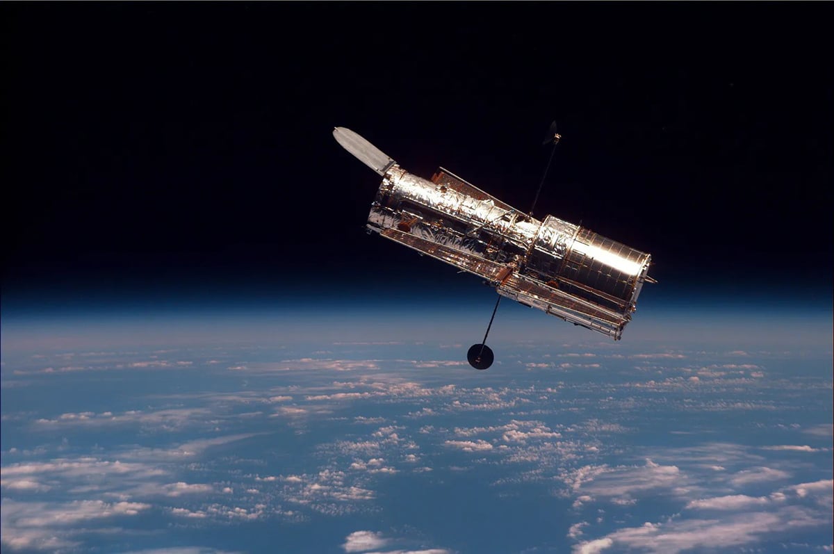 The Hubble Space Telescope. Credit: NASA