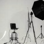 L-Shaped Softbox Setup