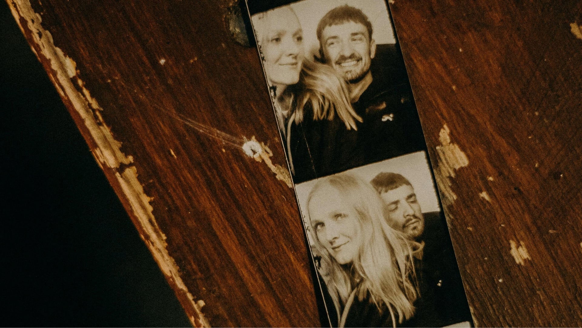 vintage photobooth lens