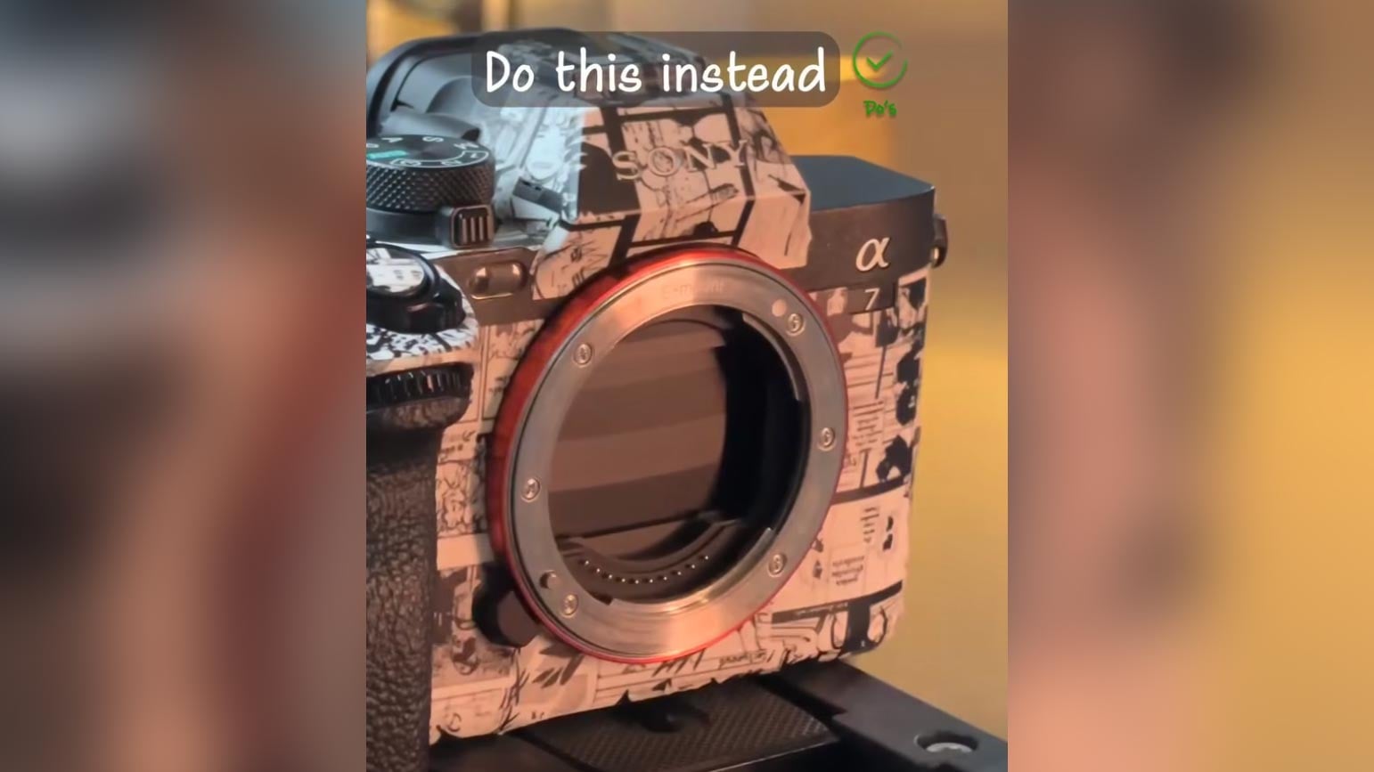 Always Do This When Swapping Your Lens