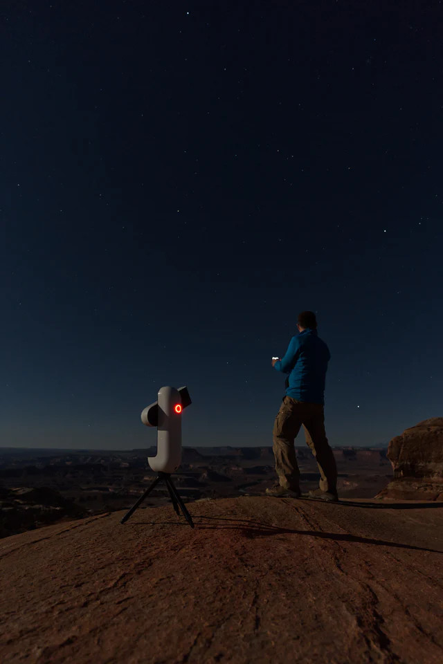 The smart telescope is suited for deep-sky imaging