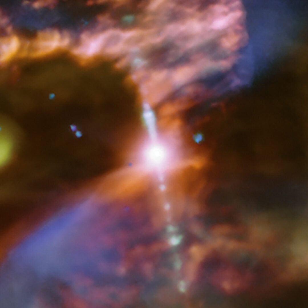 A close-up of Ve 7-27 captured by the Very Large Telescope (VLT). Credit: ESO/J. Suherli et al.