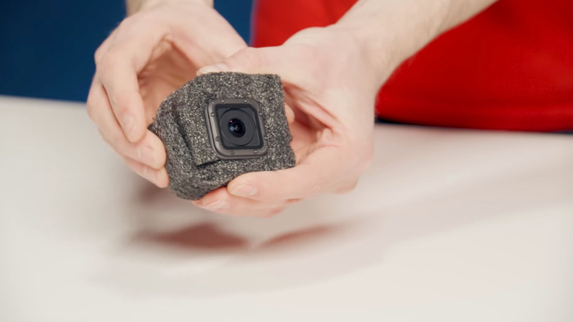 A fun, innovative way to capture unique action shots by mounting your camera on a rig that can be safely thrown to create dynamic, spontaneous footage.