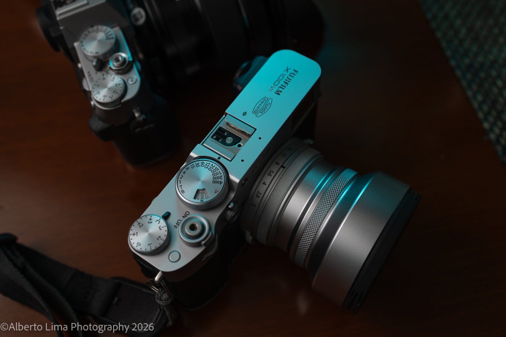 The Viltrox TCL-X100VI shown attached to the Fujifilm X100VI