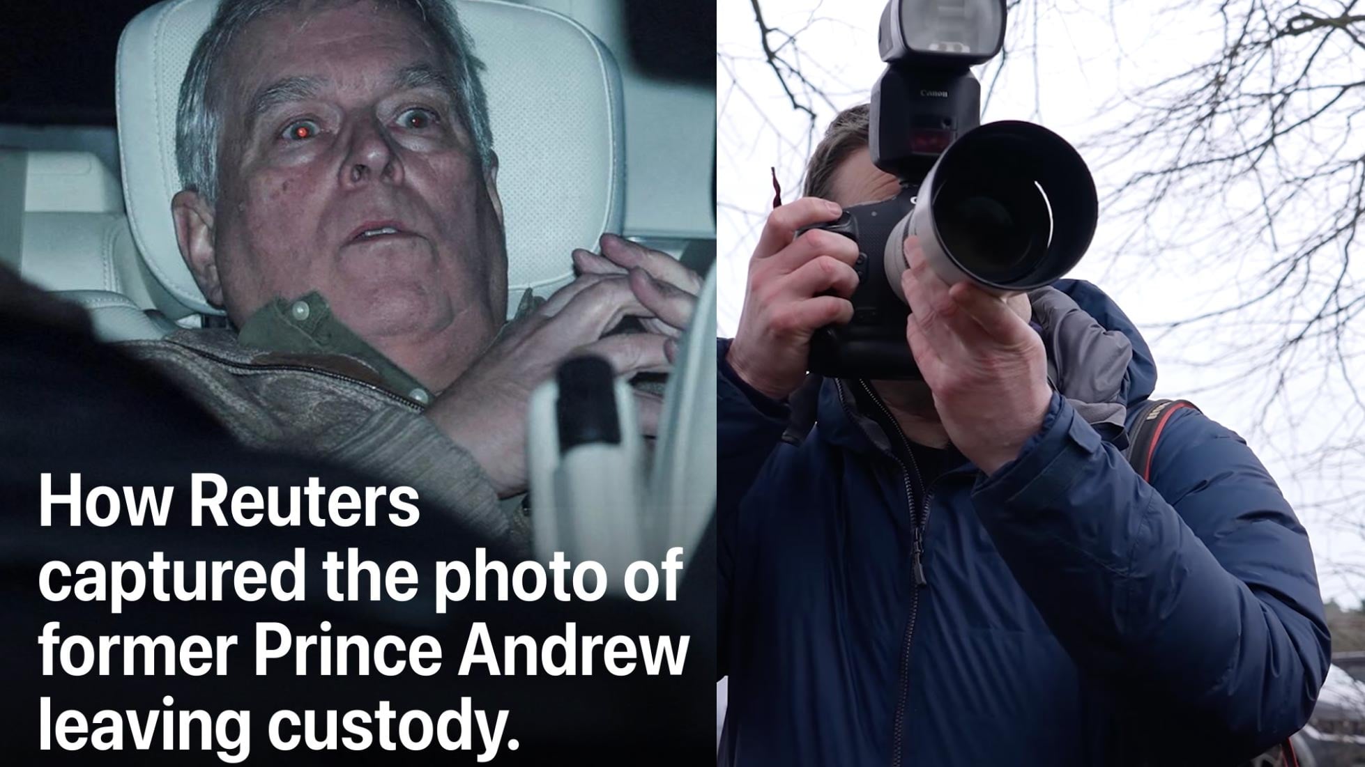 Right Place, Right Time: How Reuters Captured the Viral Photo of Andrew Mountbatten Leaving Police Custody