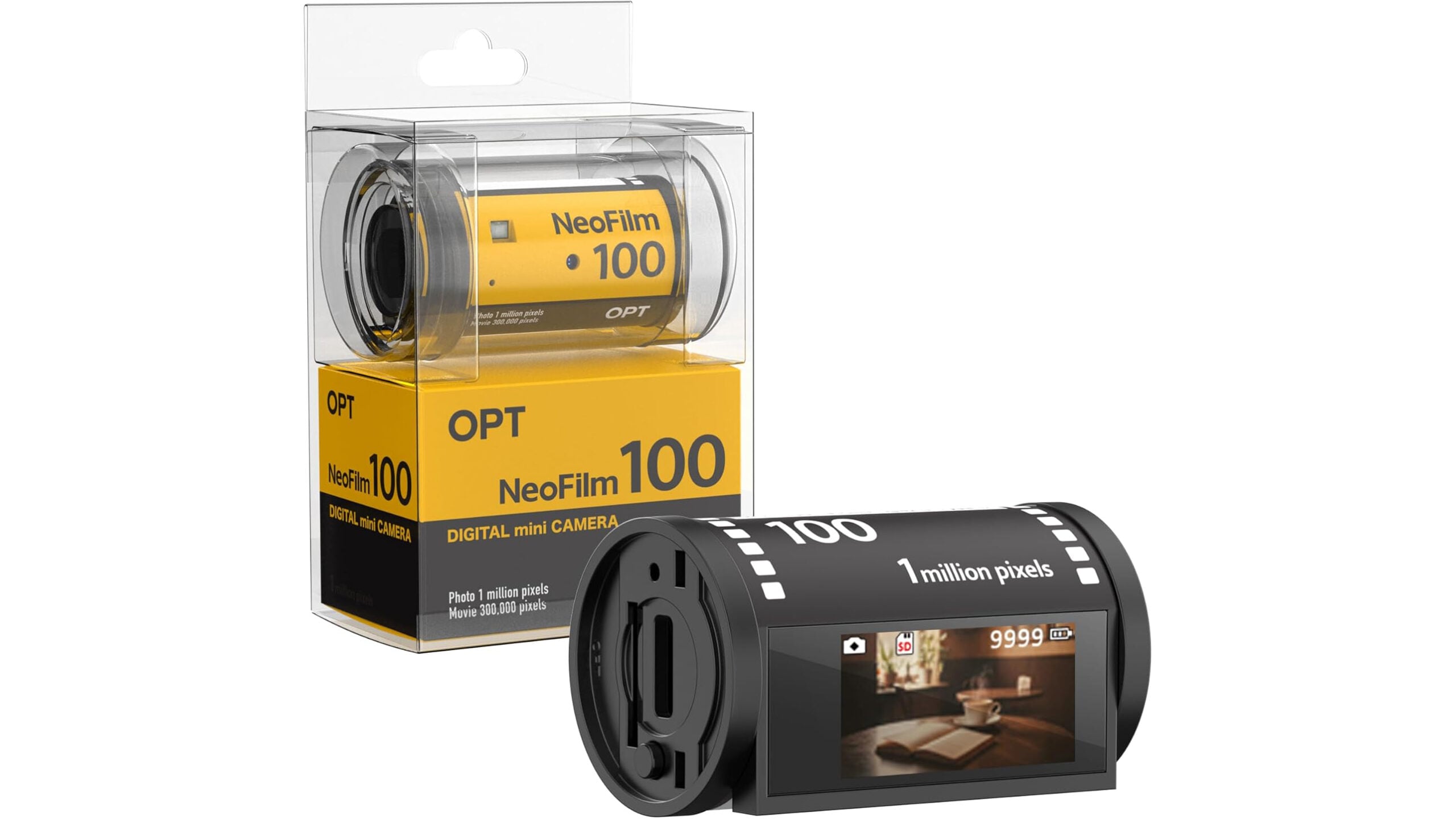opt100 neo film shaped toy camera