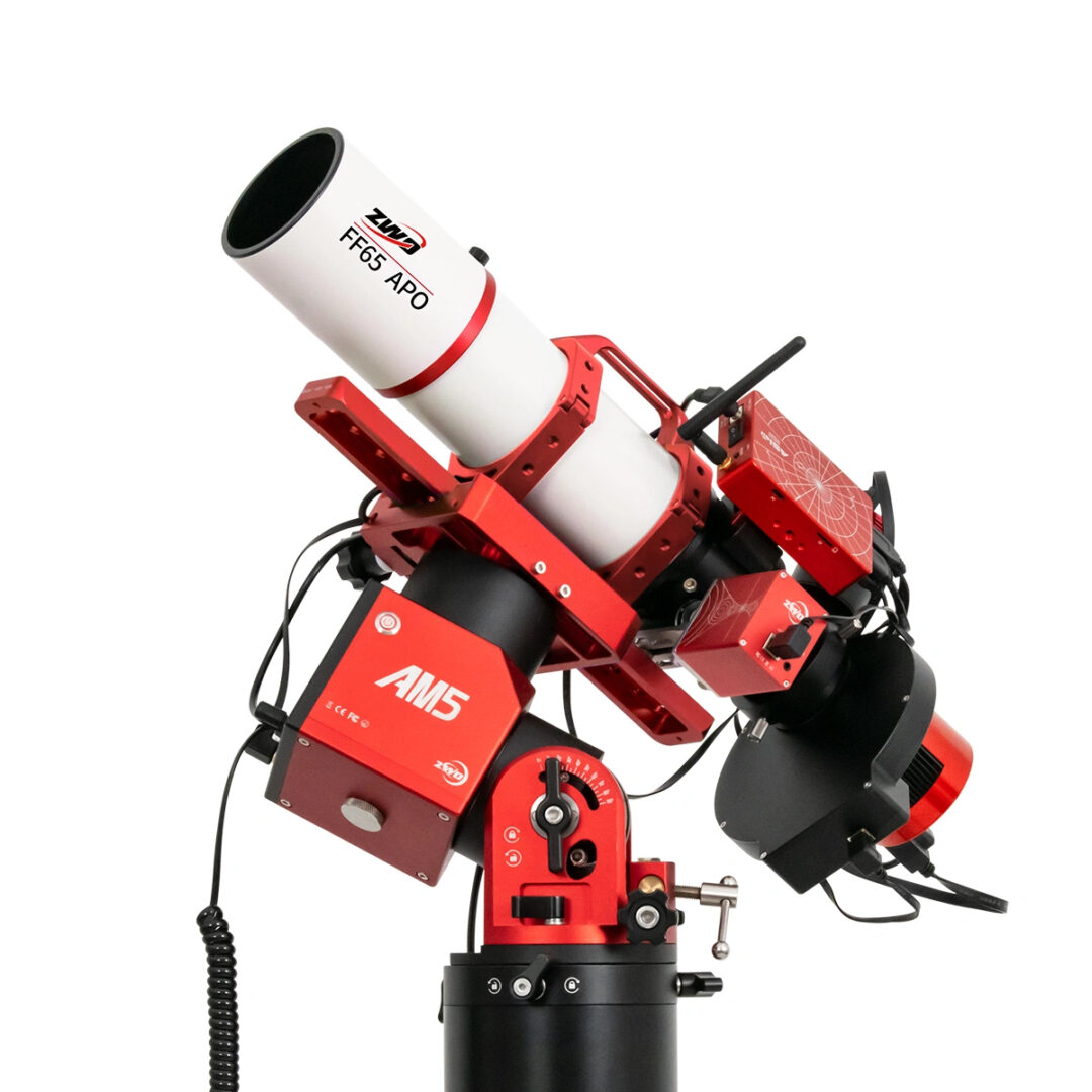 The telescope pairs well with harmonic drive mounts