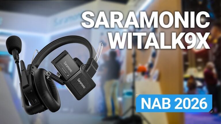 Saramonic’s WiTalk9 X goes modular, lighter, and smarter for real-world crews