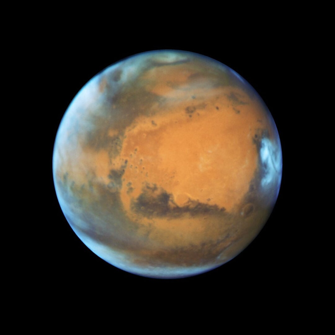 Mars near opposition