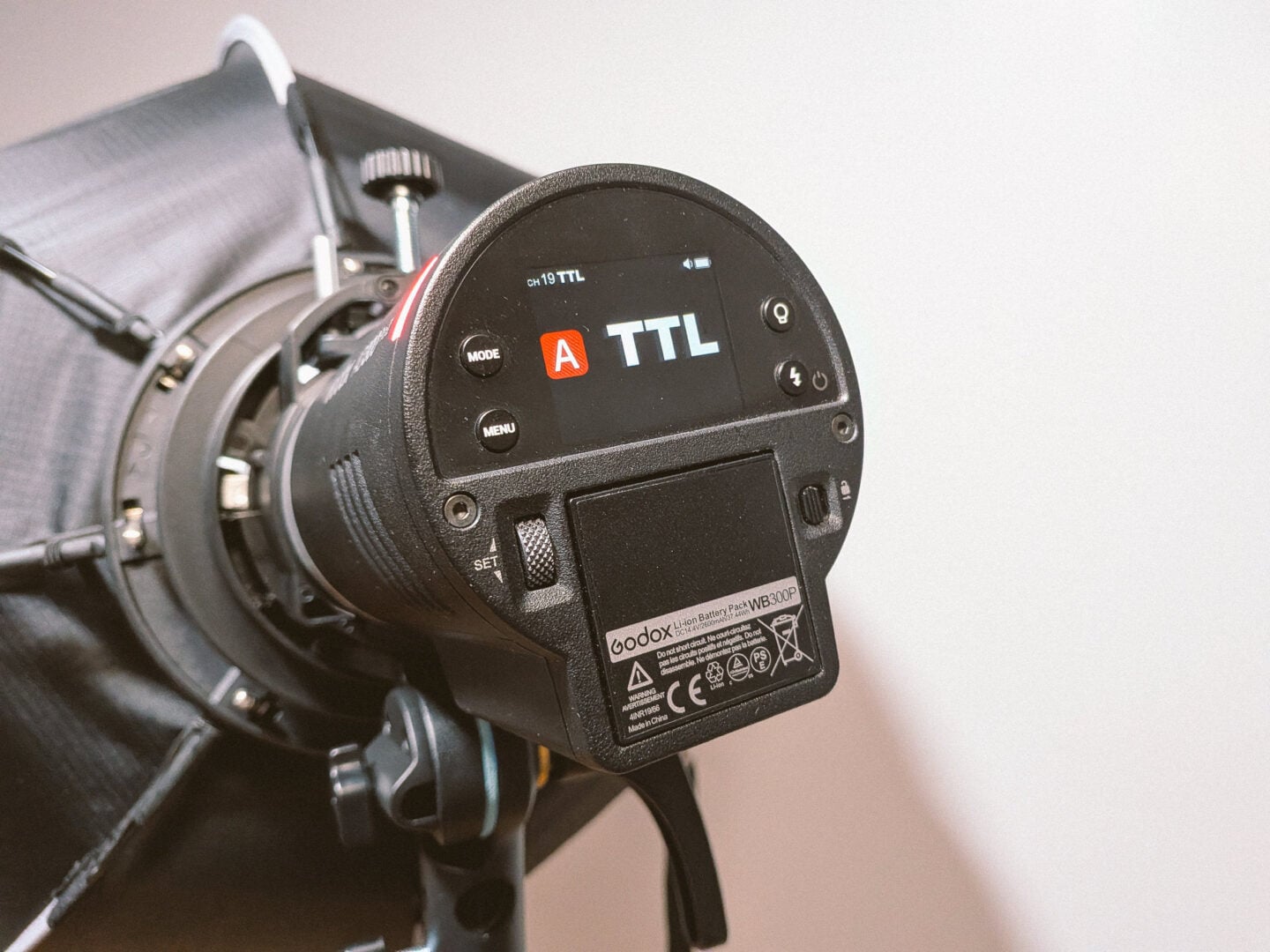 Product images of the Godox AD300Pro II