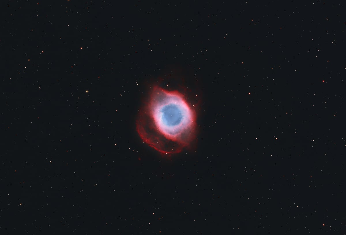 Helix Nebula captured with Askar 131F (via Askar)