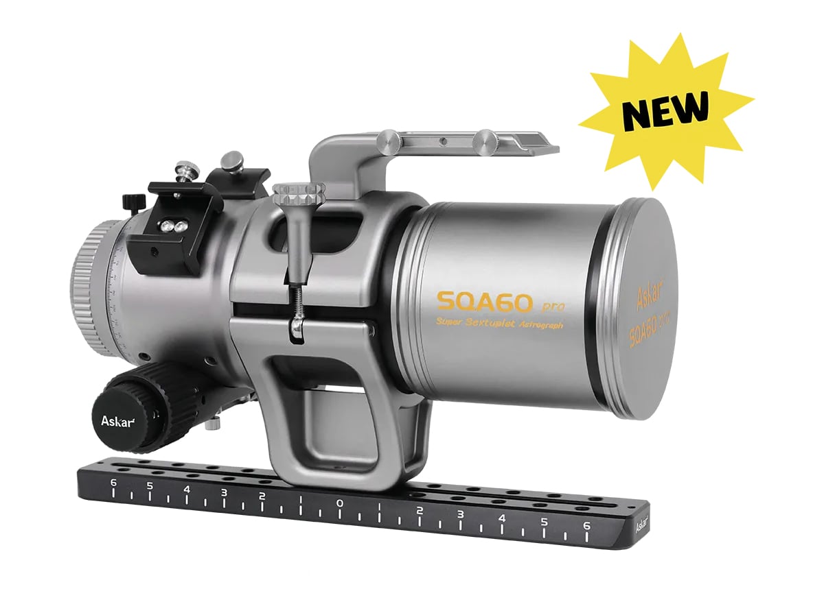 The new Askar SQA60 Pro refractor telescope