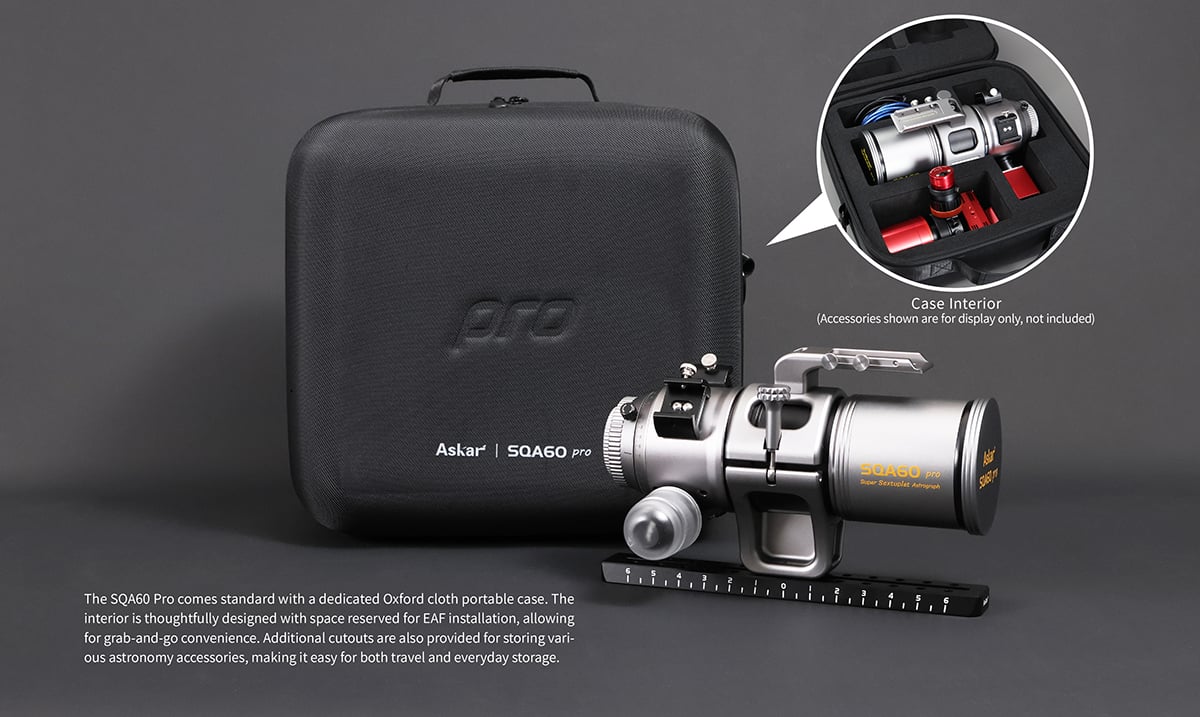 Package contents of Askar SQA60 Pro