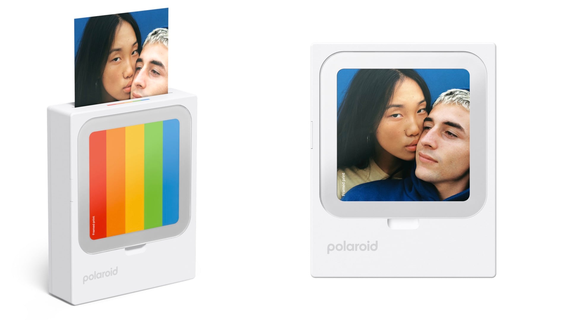 Photo print frame