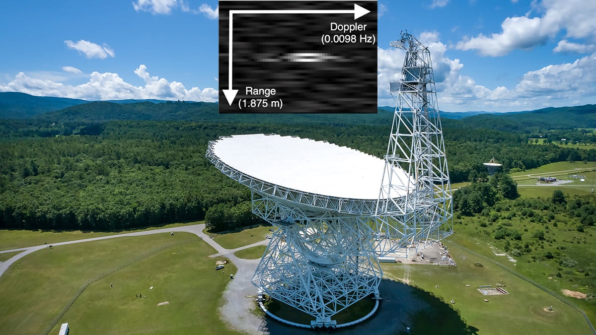 Green Bank Telescope captures Orion spacecraft near the Moon cover