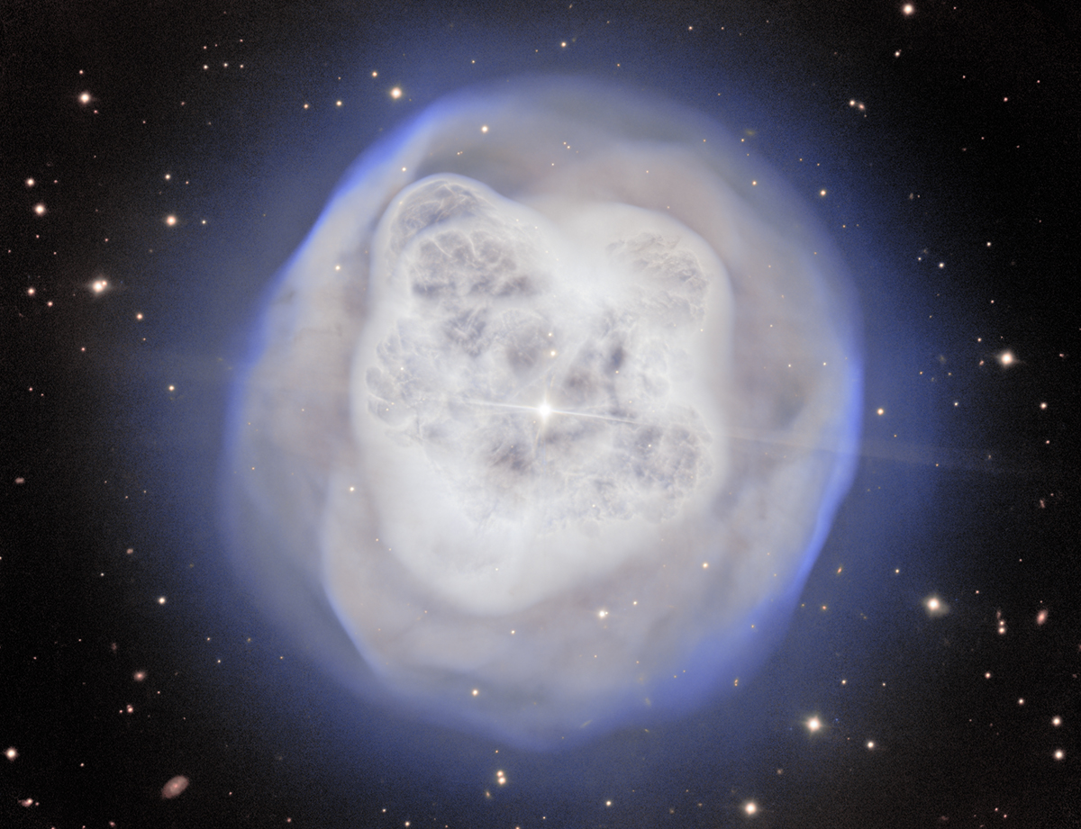 The 8.1-meter Gemini North telescope, located on the summit of Maunakea in Hawai‘i, has captured NGC 1514, nicknamed the Crystal Ball Nebula, in awe-inspiring detail. Credit: International Gemini Observatory/NOIRLab/NSF/AURA; Image Processing: J. Miller & M. Rodriguez (International Gemini Observatory/NSF NOIRLab), T.A. Rector (University of Alaska Anchorage/NSF NOIRLab), D. de Martin & M. Zamani (NSF NOIRLab)