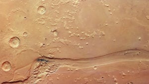 ESA’s Mars Express Reveals a Water-Carved Landscape on Mars