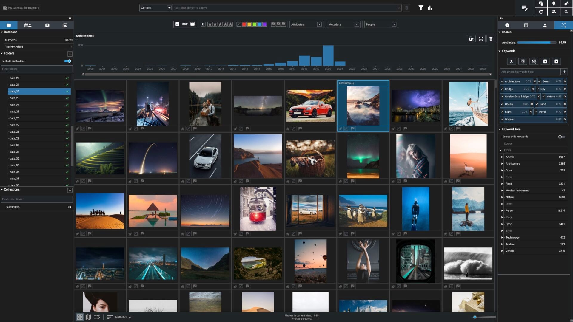 AI photo management software