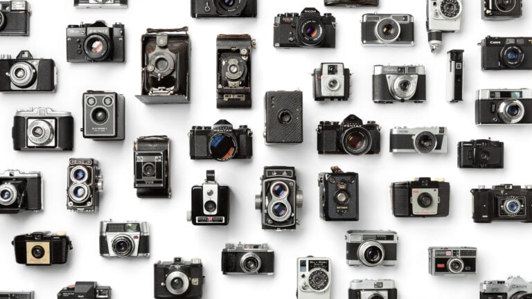 What's the Best Camera for Professional Photography in 2026? cameras on a white background