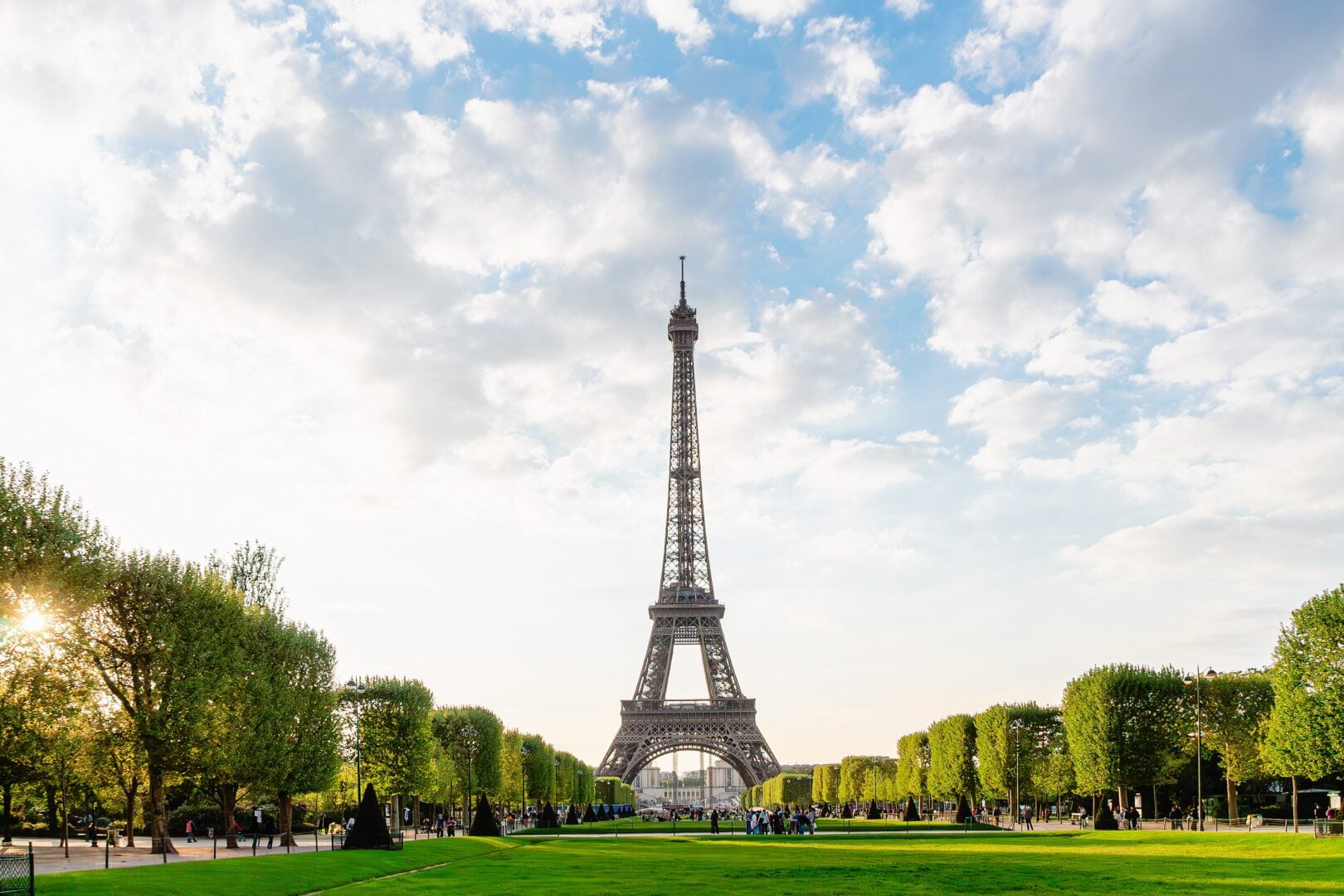 Eiffel Tower in Paris, France.