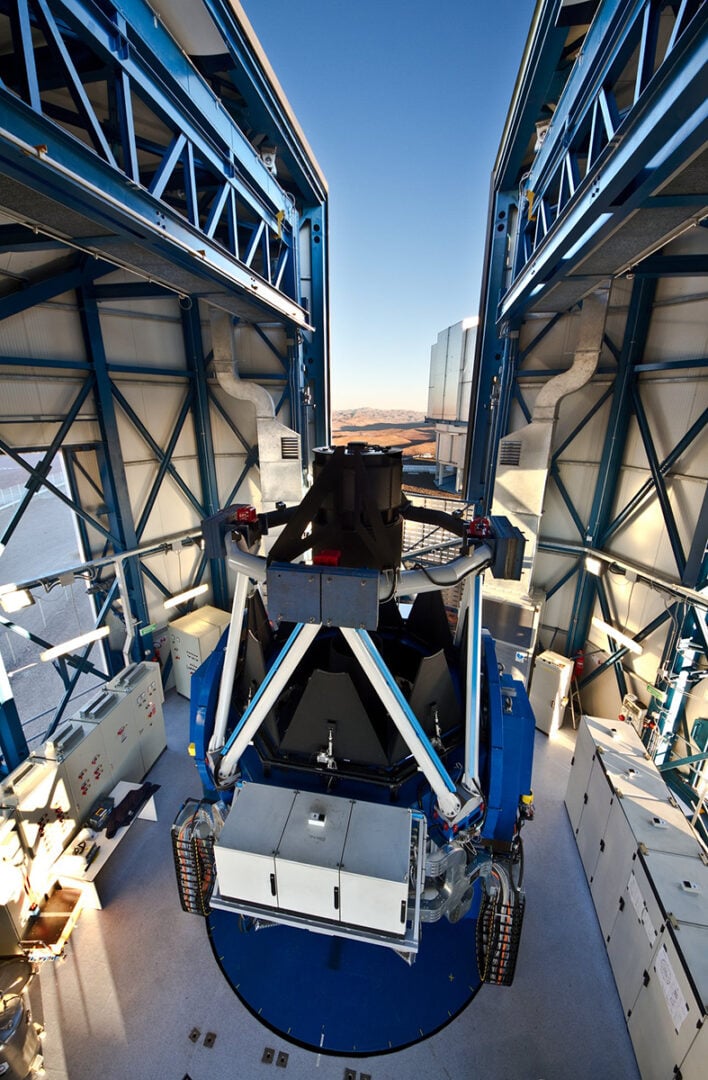 The VLT Survey Telescope (VST). Credit: ESO/G. Lombardi