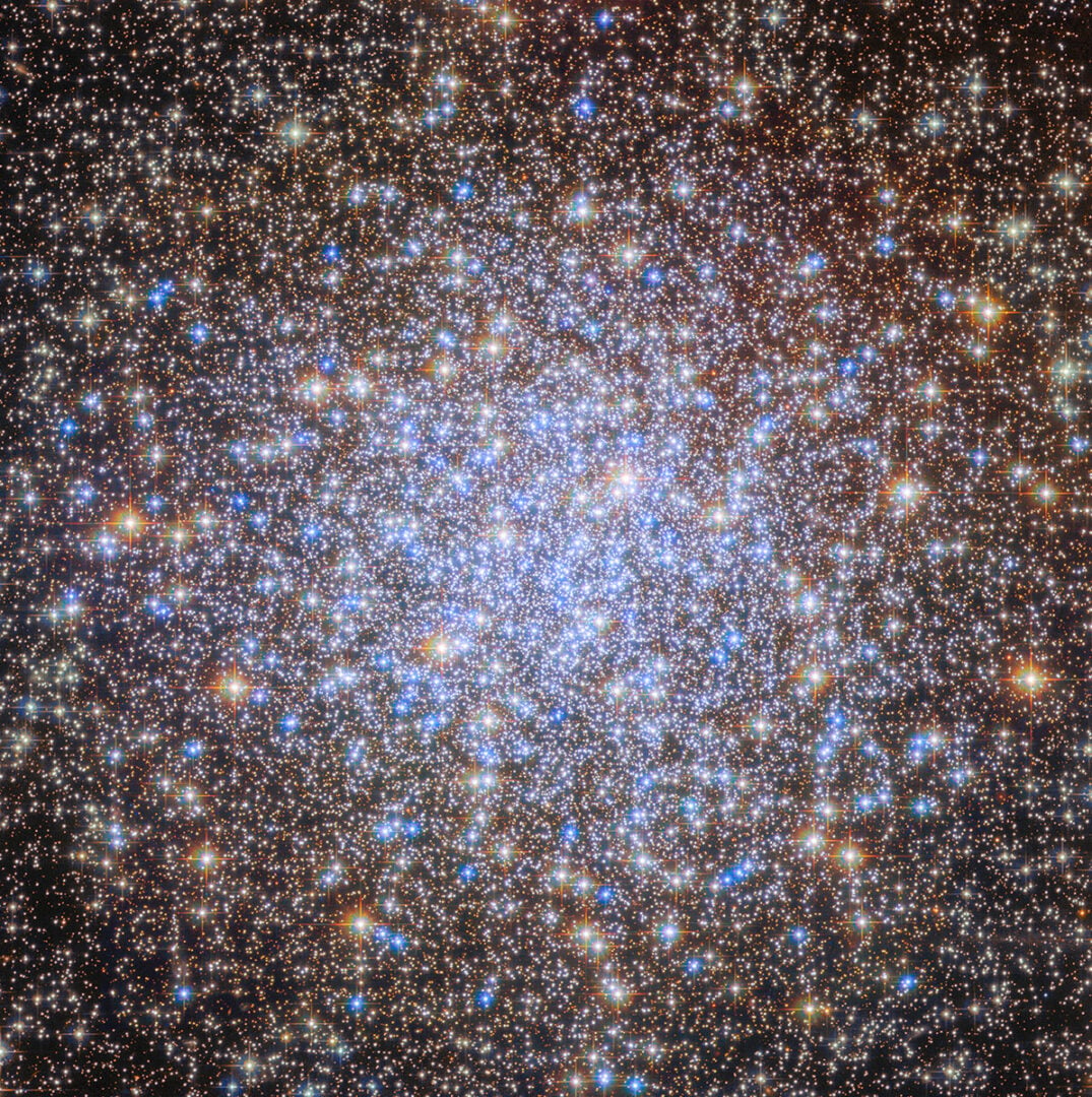 Hubble Space Telescope's new image of NGC 6723. Credit: ESA/Hubble & NASA, A. Sarajedini, G. Piotto