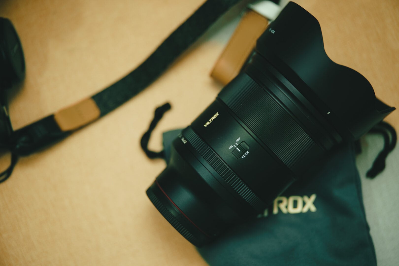 Viltrox 35mm F1.2 LAB N FE RLens on White Background