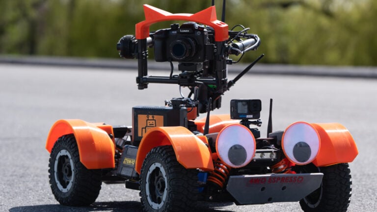 DIY chase camera rover