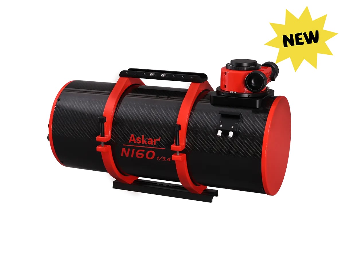 The new Askar N160 Newtonian reflector telescope
