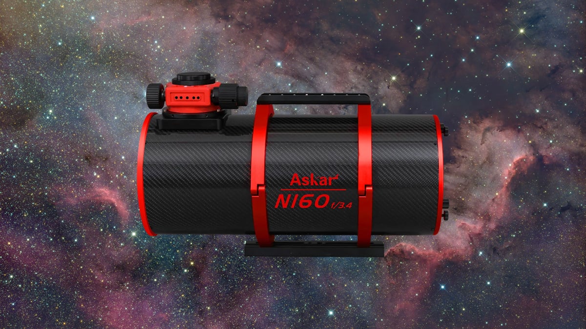 Askar launches N160, a Newtonian reflector telescope cover