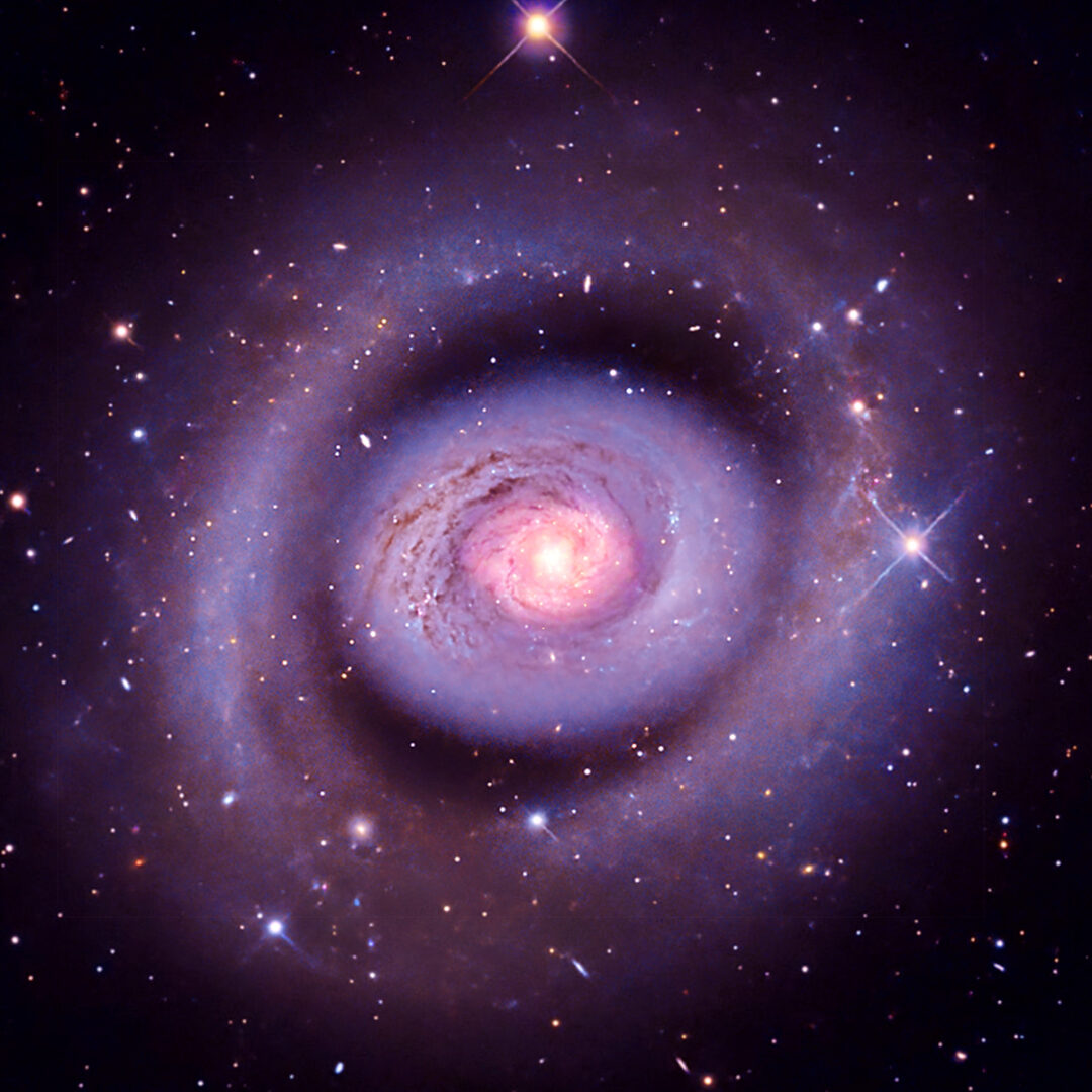 Composite image of NGC 4736. Credit: NASA/CXC/SAO; Optical:Brian Brennan and Remi Lacasse; Image Processing: NASA/CXC/SAO/L. Frattare and K. Arcand