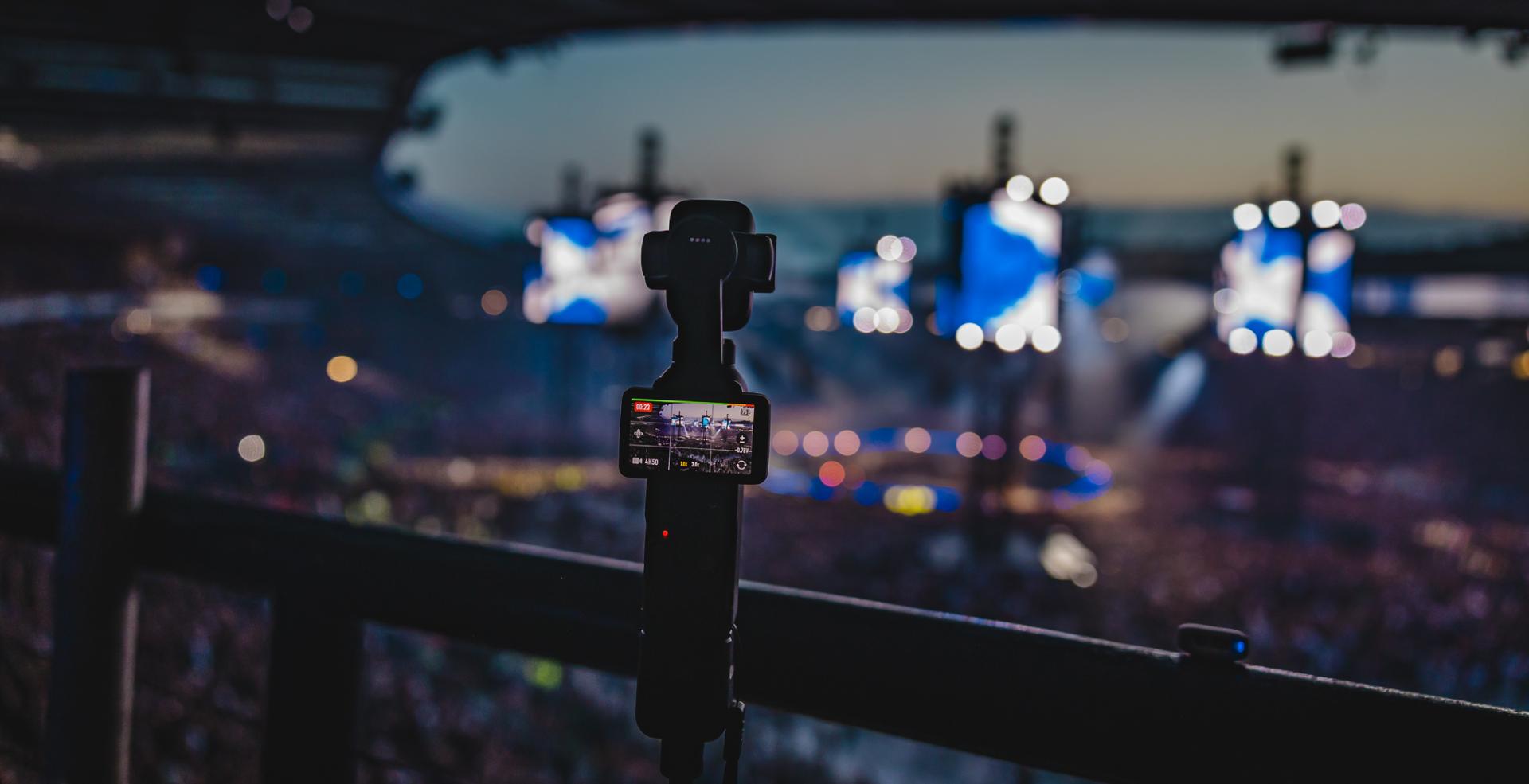 DJI Osmo Pocket 4P ion low-light