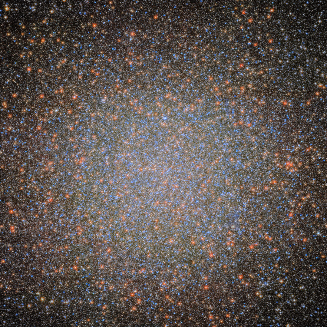 Hubble Space Telescope's image of Omega Centauri. Credit: ESA/Hubble & NASA, M. Häberle (MPIA)